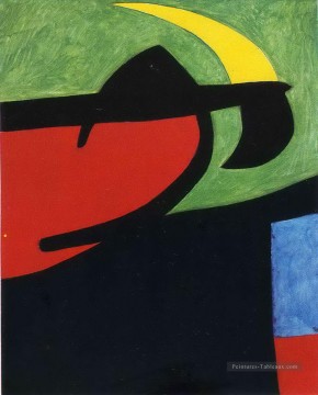 Joan Miró œuvres - Paysan catalan au clair de lune Joan Miro
